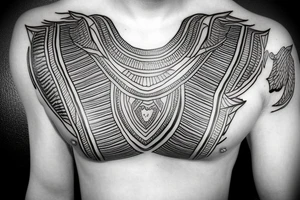 Egyptian tattoo for chest tattoo idea