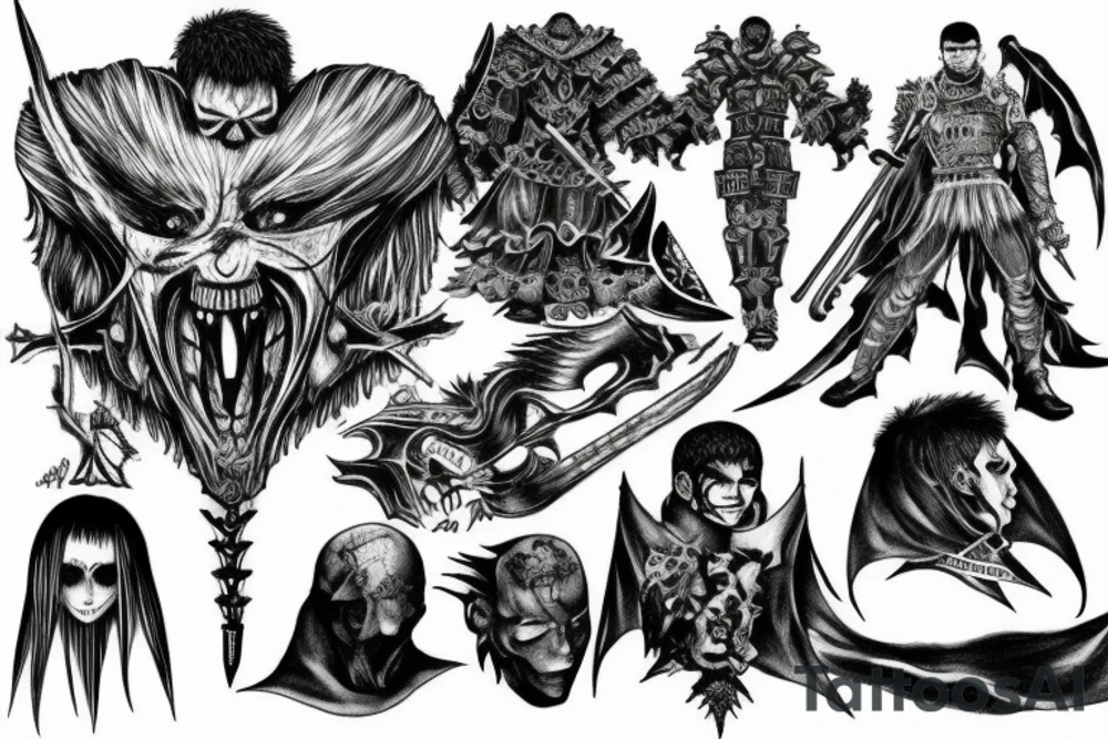 Berserk Guts tattoo idea