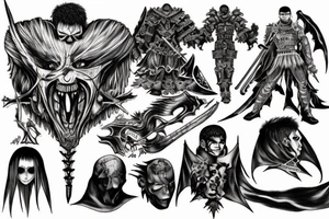 Berserk Guts tattoo idea