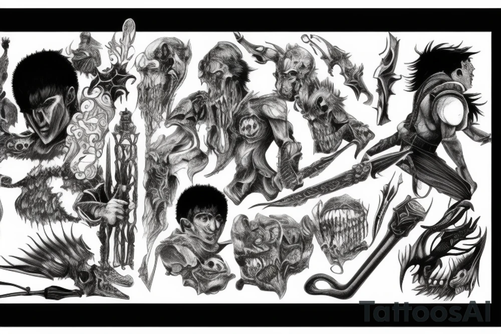 Berserk Guts tattoo idea