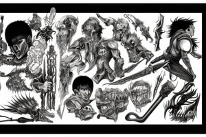 Berserk Guts tattoo idea