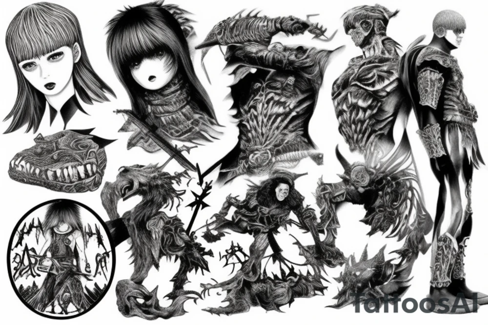 Berserk Guts tattoo idea