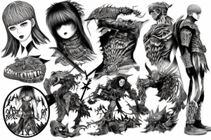 Berserk Guts tattoo idea