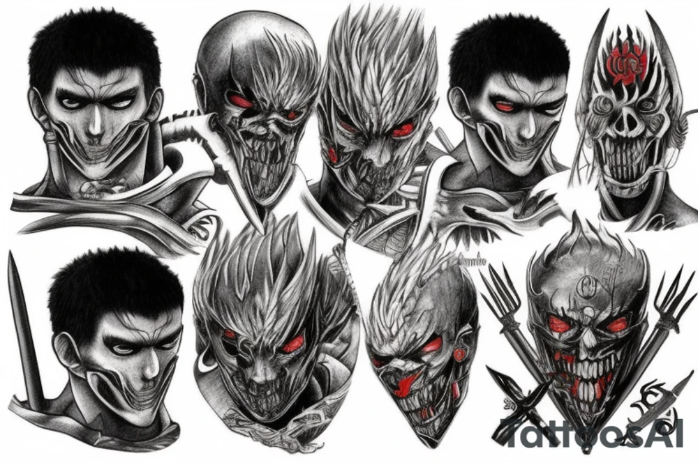 Berserk Guts tattoo idea