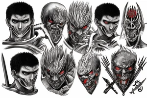 Berserk Guts tattoo idea