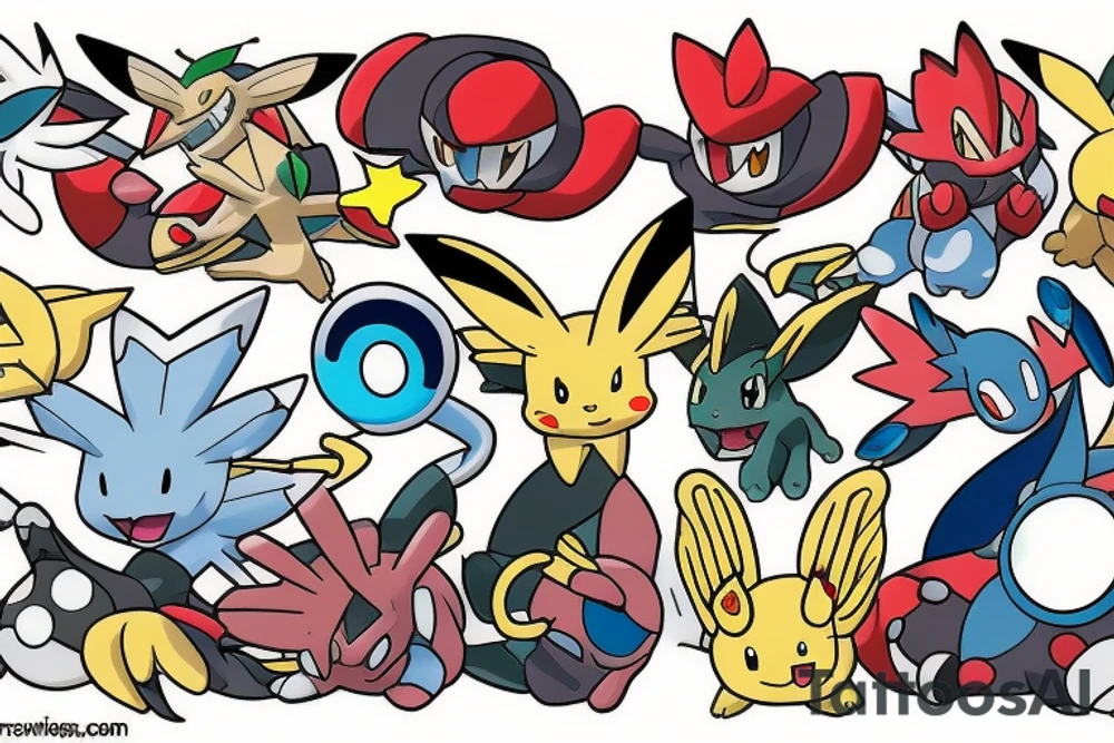 Pokémon tattoo idea