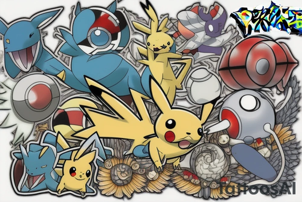 Pokémon tattoo idea