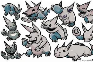 Nidoking tattoo idea