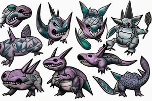 Nidoking tattoo idea