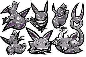 Nidoking tattoo idea