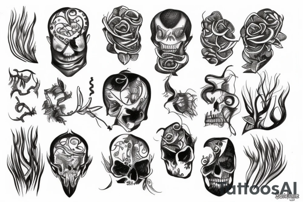 roots tattoo idea