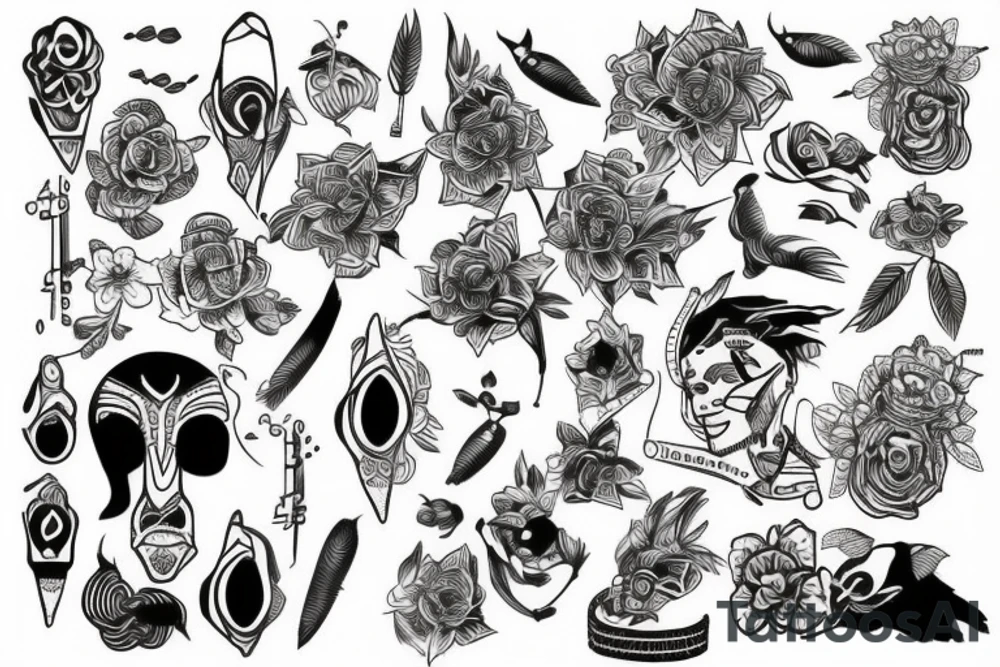 African tattoo idea