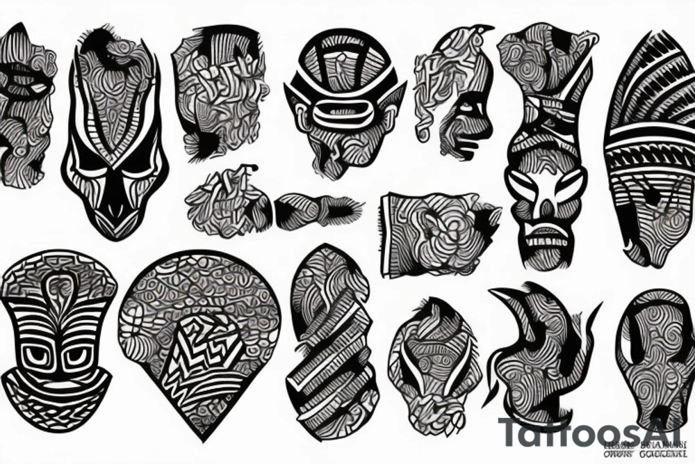 African tattoo idea