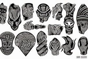 African tattoo idea