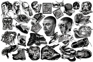 90’s rock tattoo idea