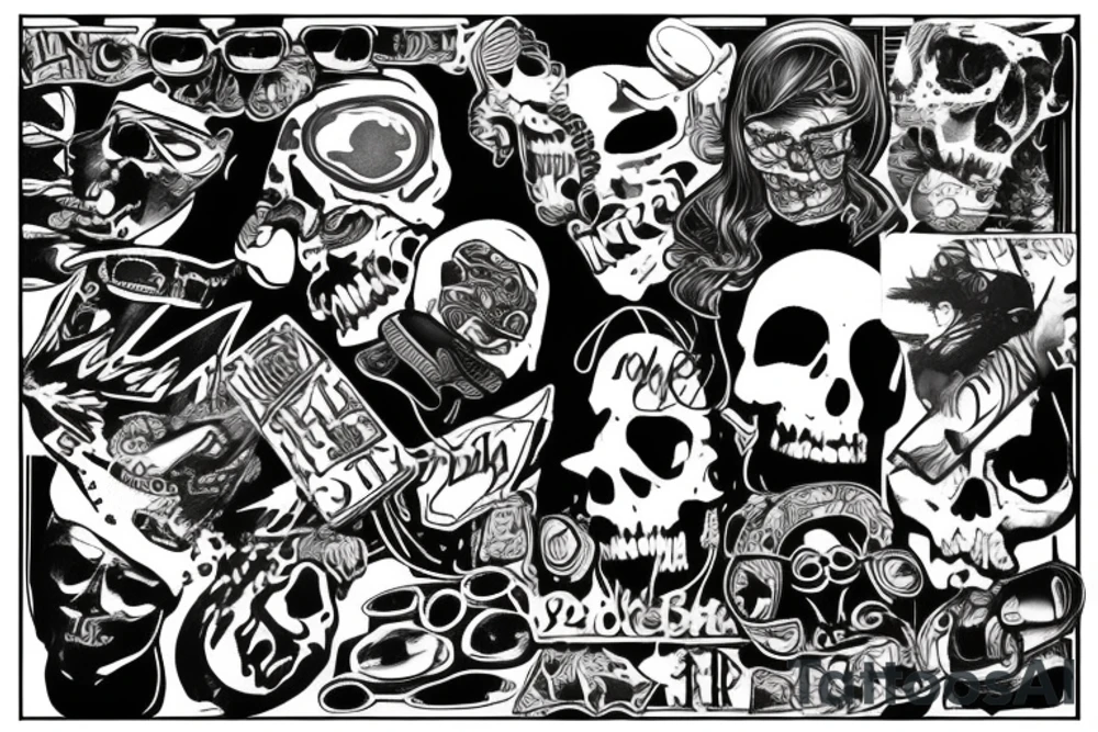 90’s rock tattoo idea