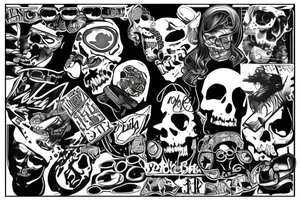 90’s rock tattoo idea