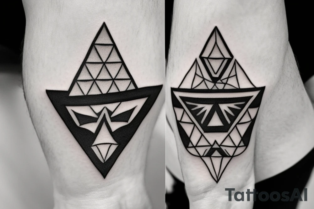 Triforce on the wrist tattoo idea