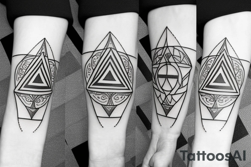 Triforce on the wrist tattoo idea