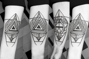 Triforce on the wrist tattoo idea