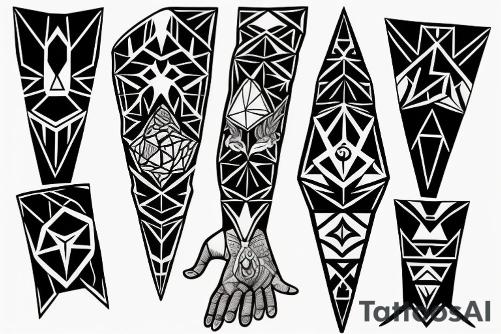 Triforce on the wrist tattoo idea