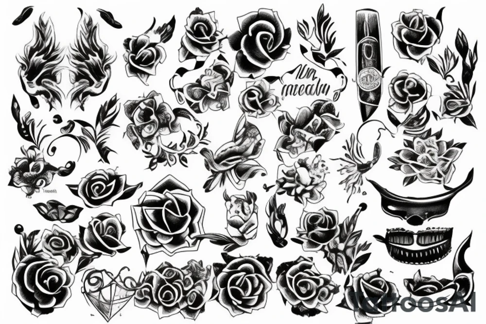 Mention মিনু কুট্টি not easily visible tattoo idea