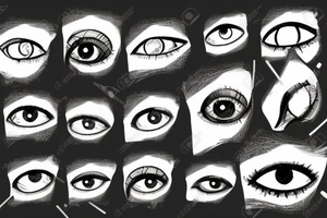 bloodshot eye tattoo idea