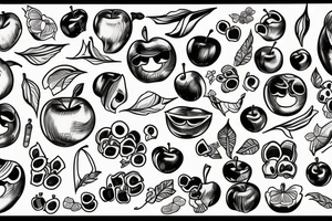 apple tattoo idea