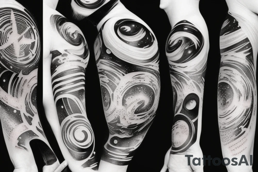 Planets, stars and galaxies 
Physics equations tattoo idea