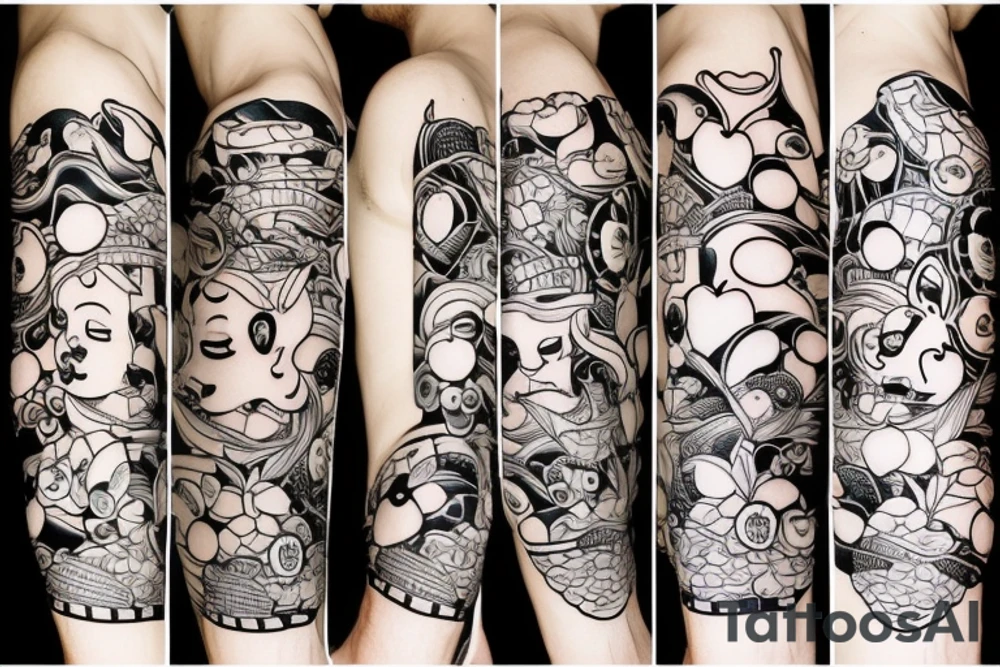 apple with a bite out of it tattoo idea