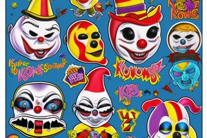 Killer Klowns From Outerspace tattoo idea