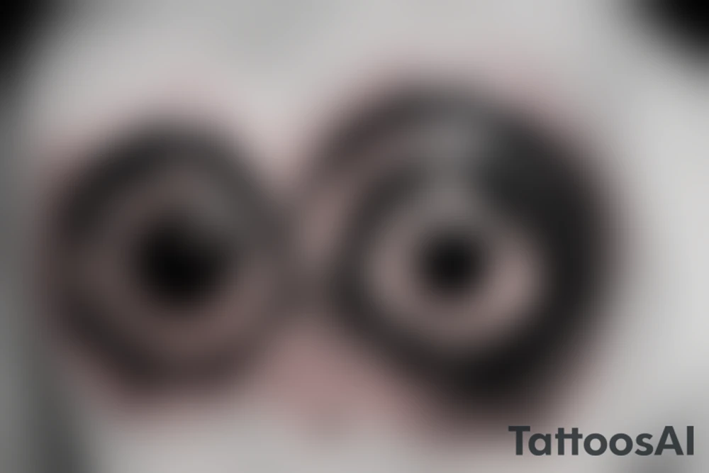 3d eye ball bloodshot tattoo idea