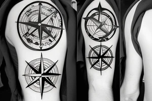 compass star planet anchor

Not all who wander are lost tattoo idea