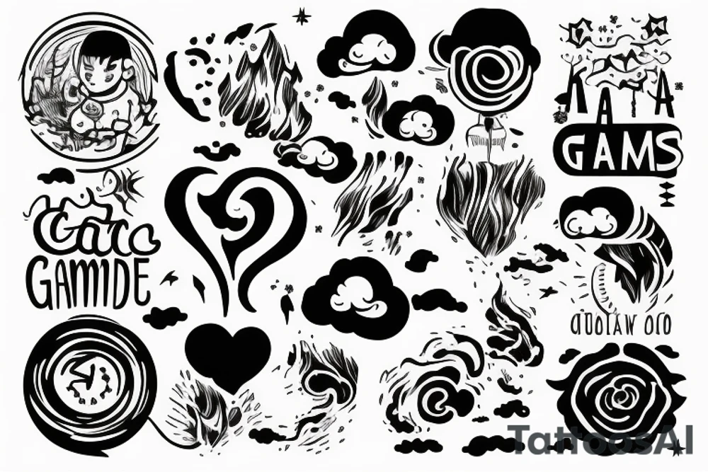Weather games my girlfriend name tattoo idea