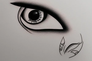 3d eye tattoo idea