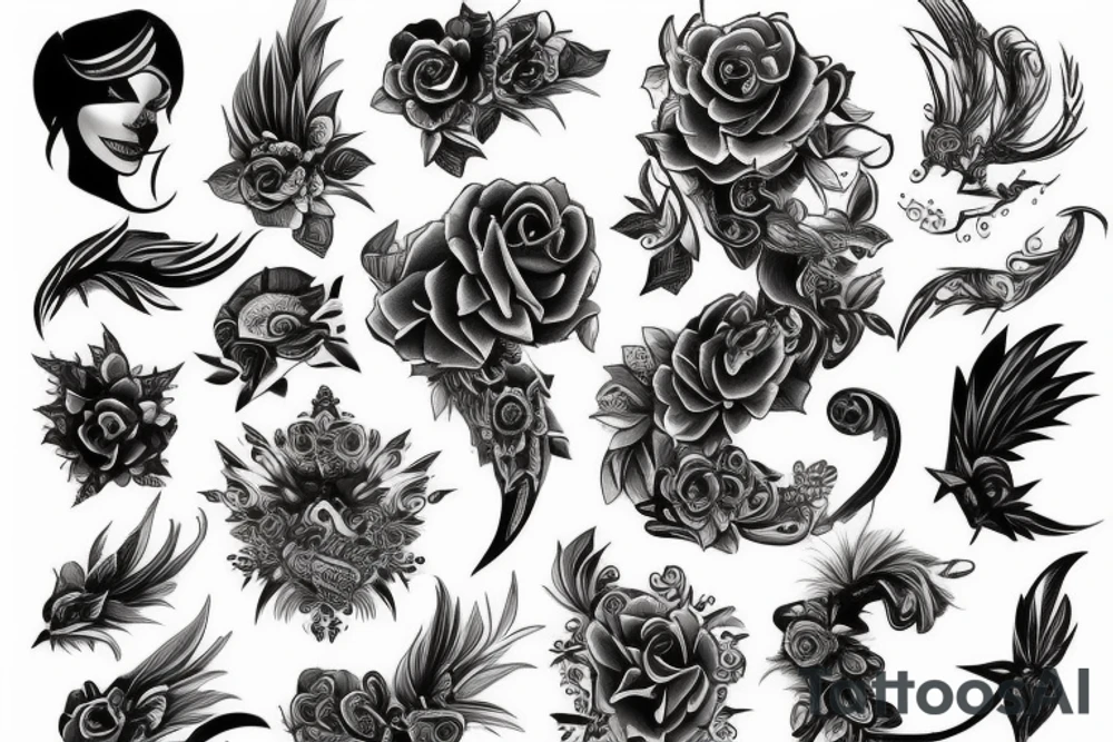 Full back tattoo tattoo idea