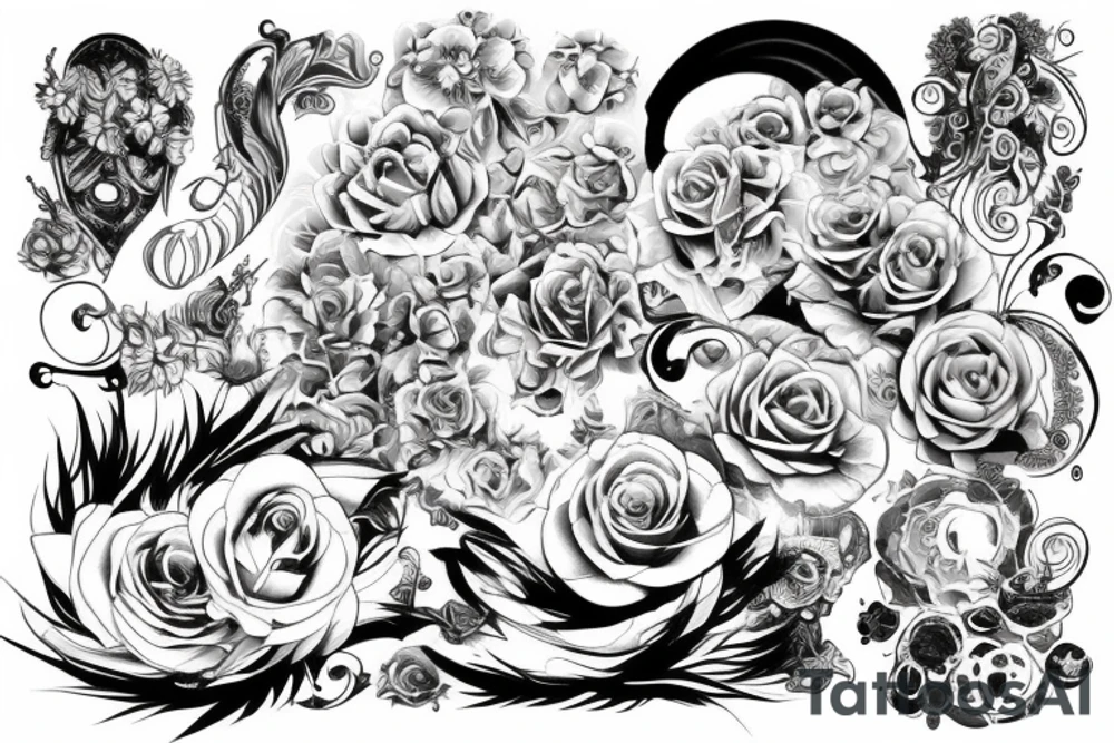 Full back tattoo tattoo idea