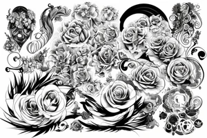Full back tattoo tattoo idea