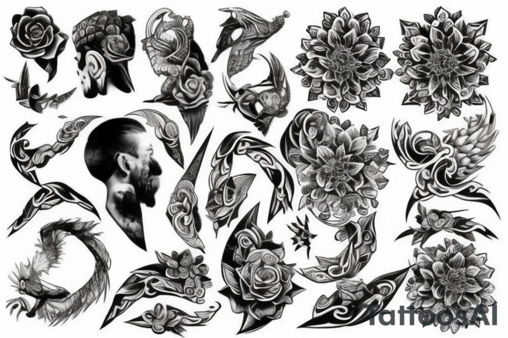 Full back tattoo tattoo idea