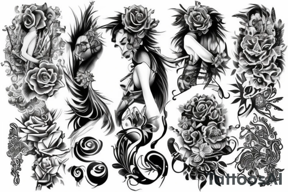 Full back tattoo tattoo idea