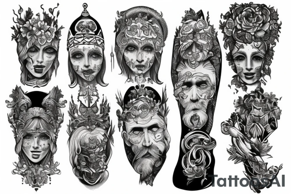Russian pagan tattoo idea