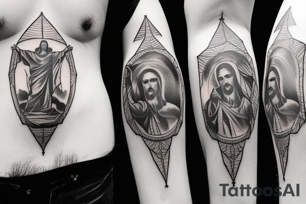 christ the redeemer tattoo idea