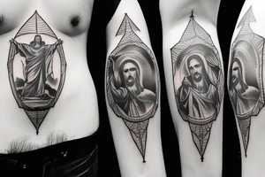 christ the redeemer tattoo idea
