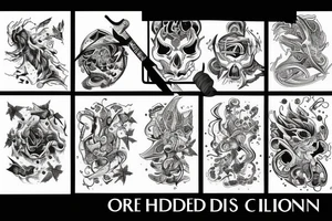 order hidden is chaos tattoo idea