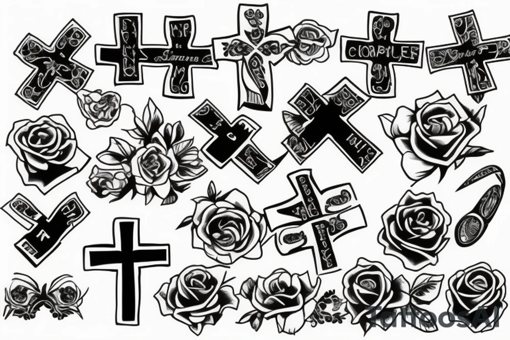 cross tattoo idea
