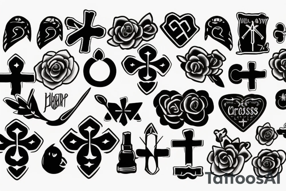 cross tattoo idea