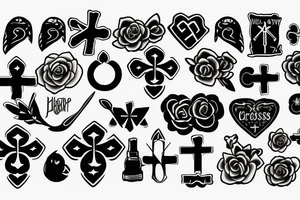 cross tattoo idea