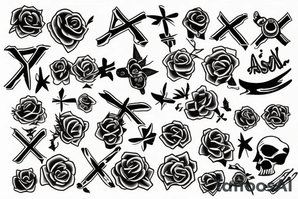 cross tattoo idea