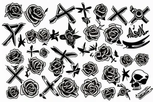 cross tattoo idea