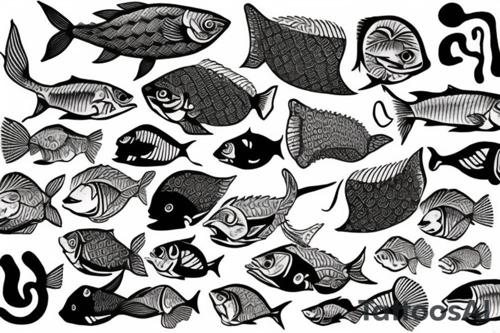 Jonah and the giant fish tattoo idea